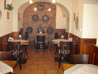 interiér restaurace Podzámek Zábřeh